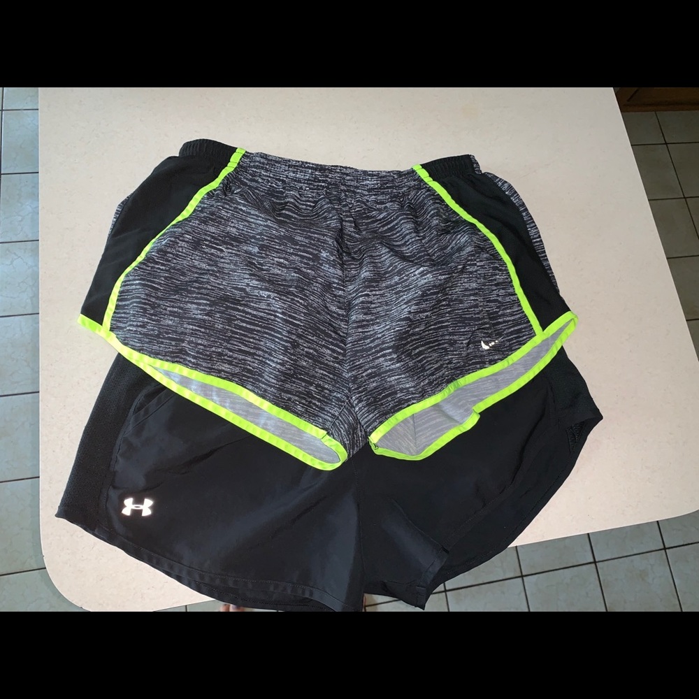 Active Shorts. Nike Under Armour